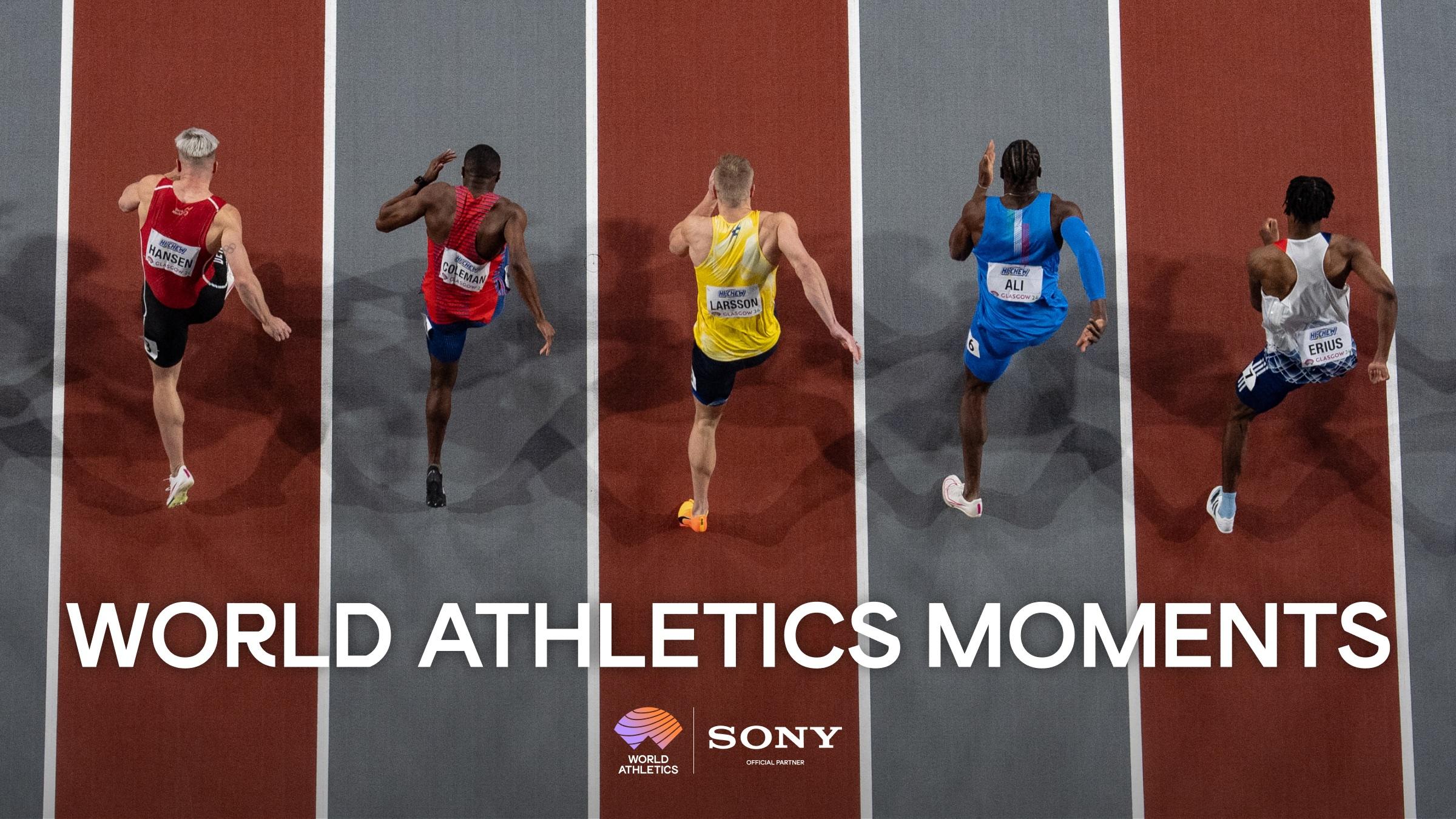 ソニー株式会社 WORLD ATHLETICS MOMENTS